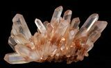 Tangerine Quartz Crystal Cluster (Floater) - Madagascar #58832-1